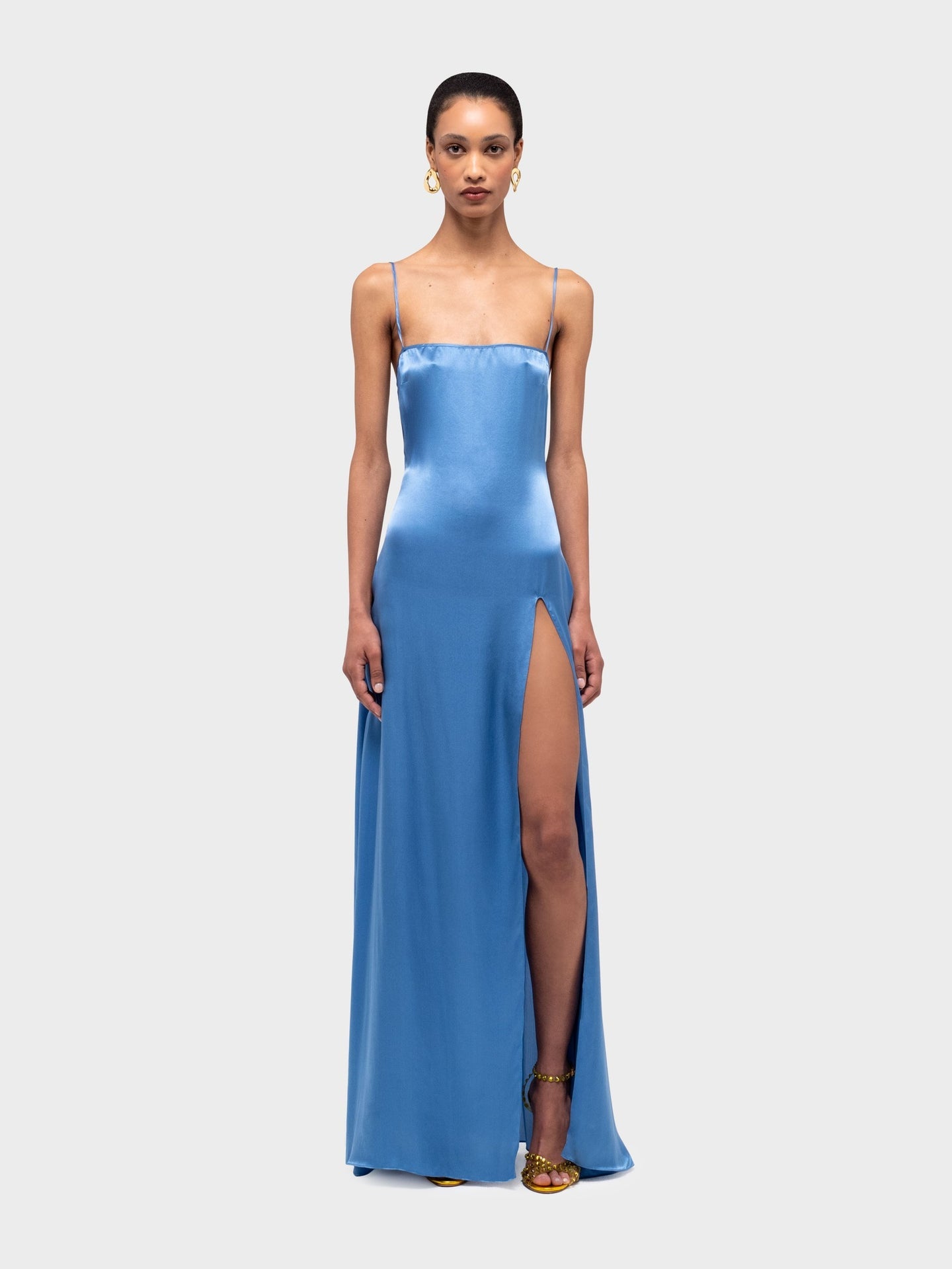 Es Vedra Silk Long Dress