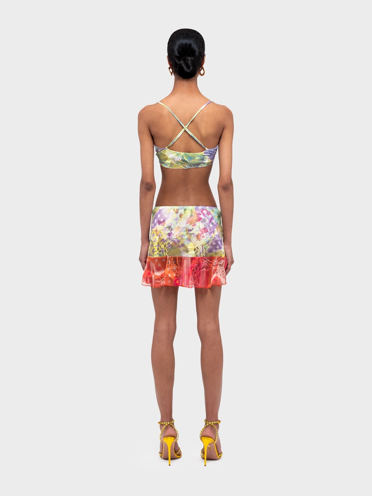 Limon Lace Mini Skirt