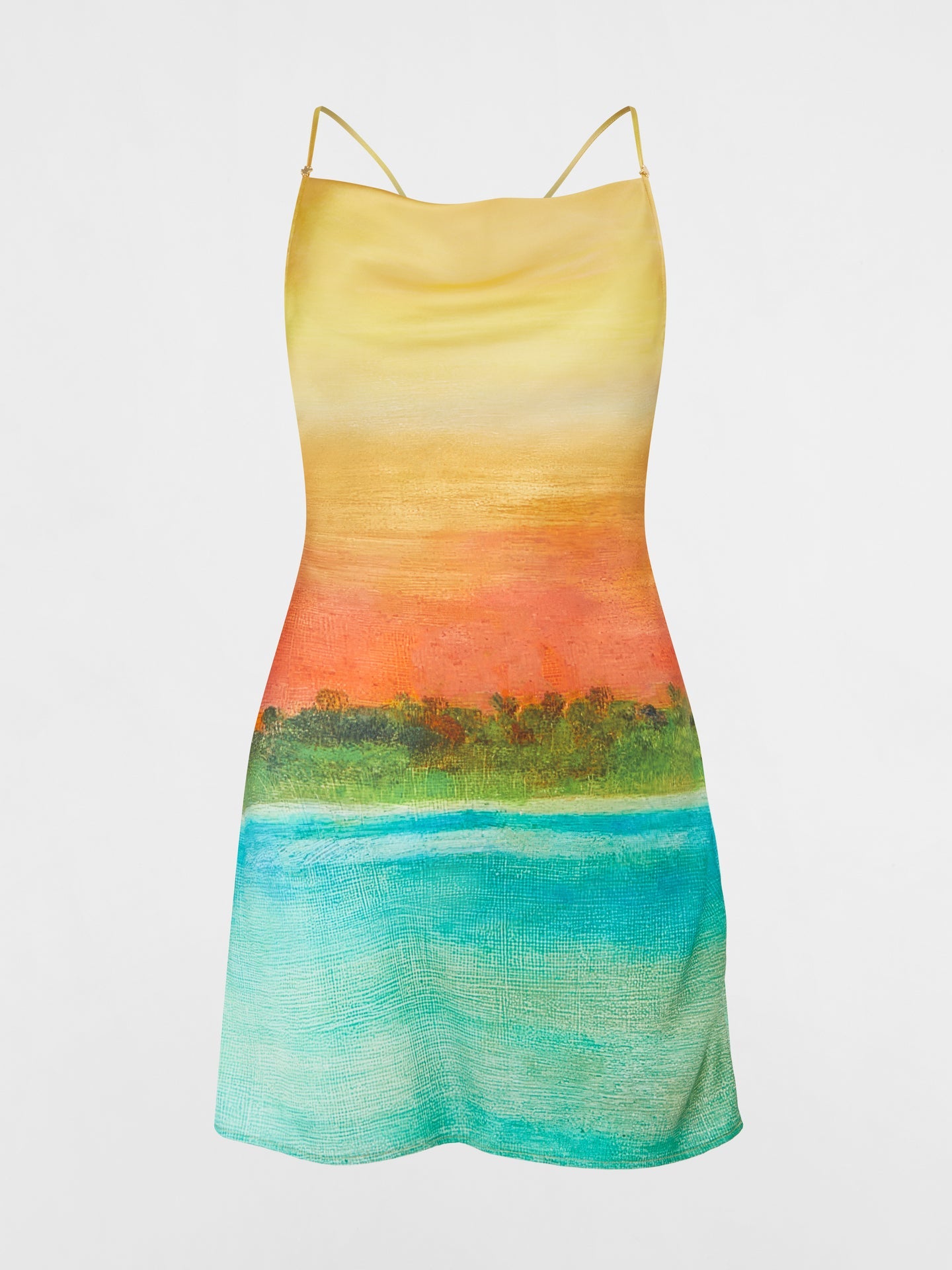 Formentera Silk Mini Dress
