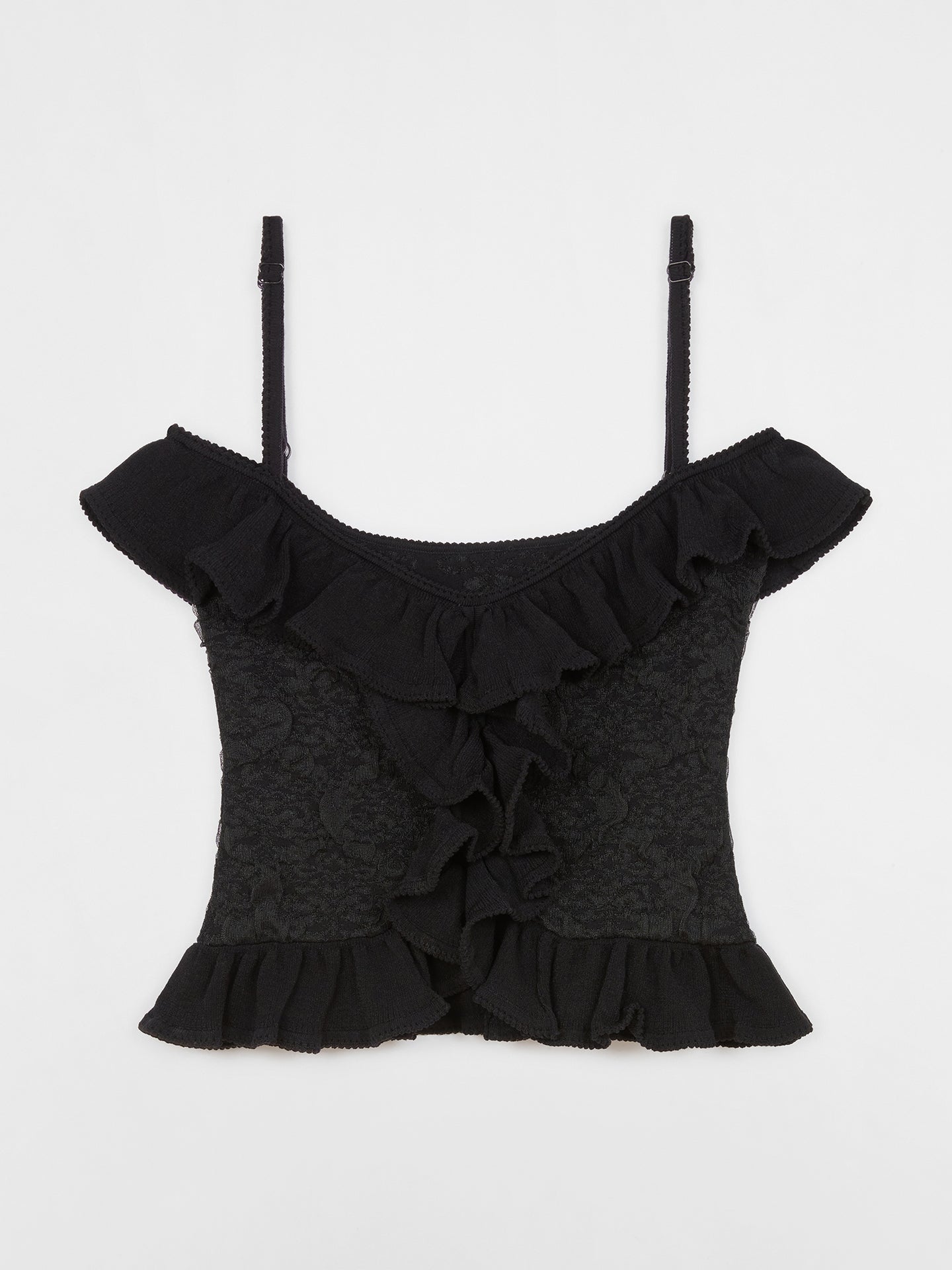 Lanzarote Black Knit Top
