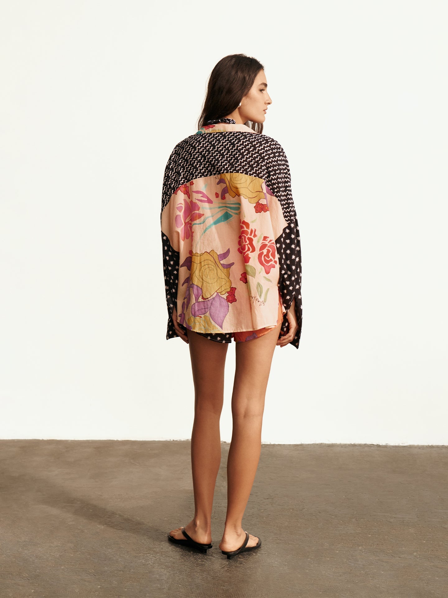 Flores Long Sleeve Shirt | gender:female