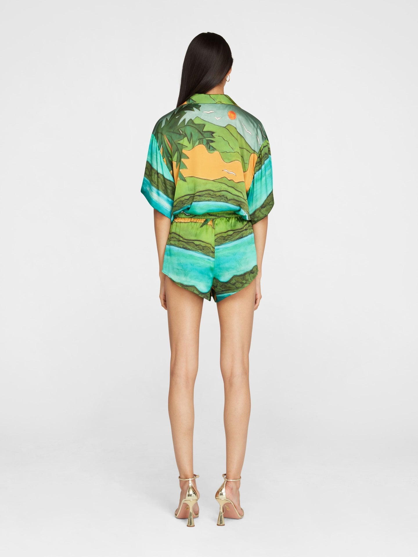 Magdalena Silk Shorts