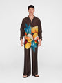 Salpicon Long Sleeve Silk Shirt