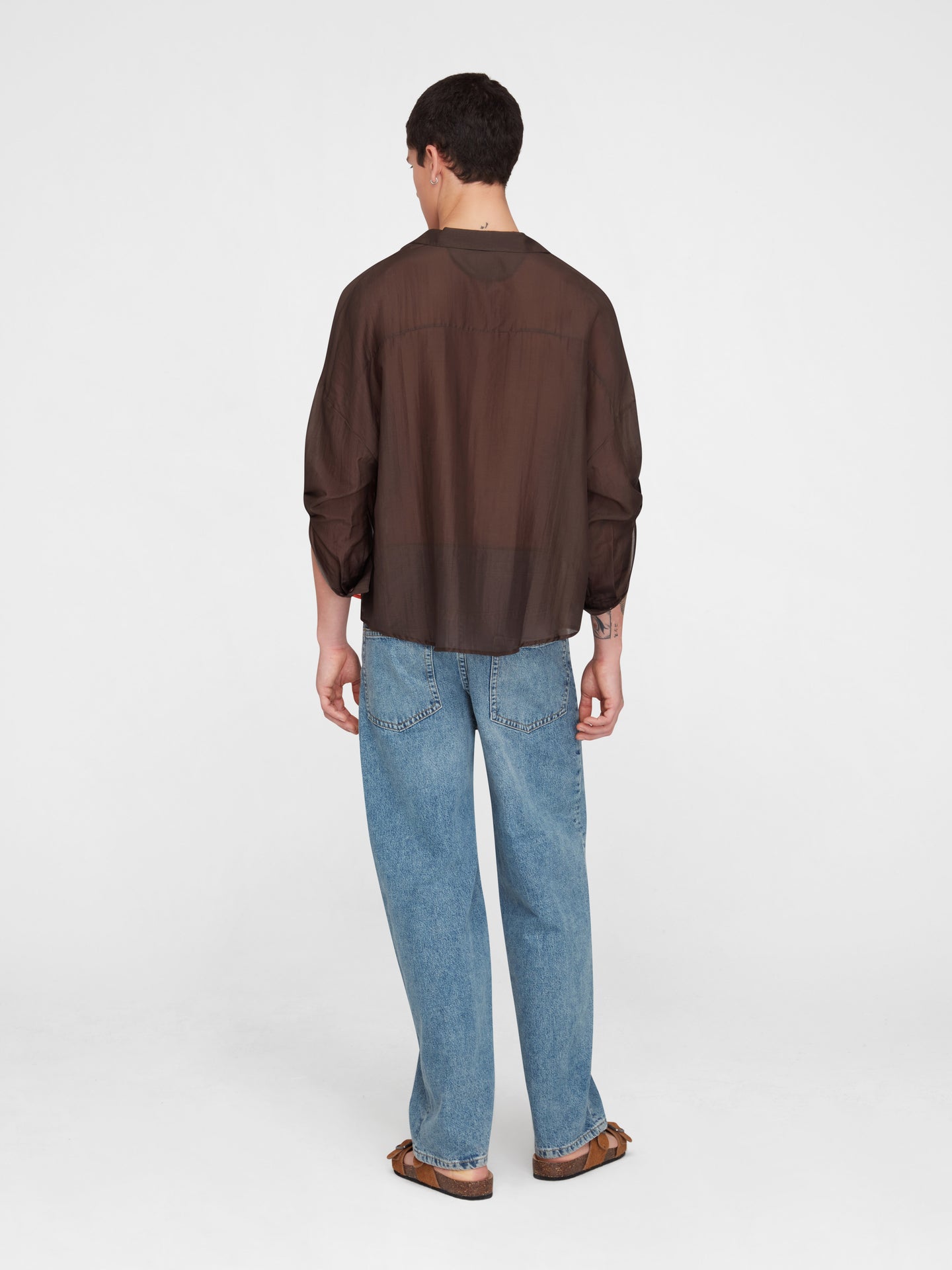 Salpicon Long Sleeve Silk Shirt
