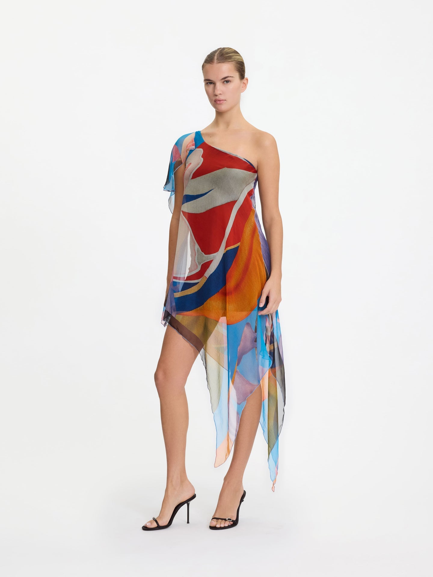 Palenque Flores Silk Caftan