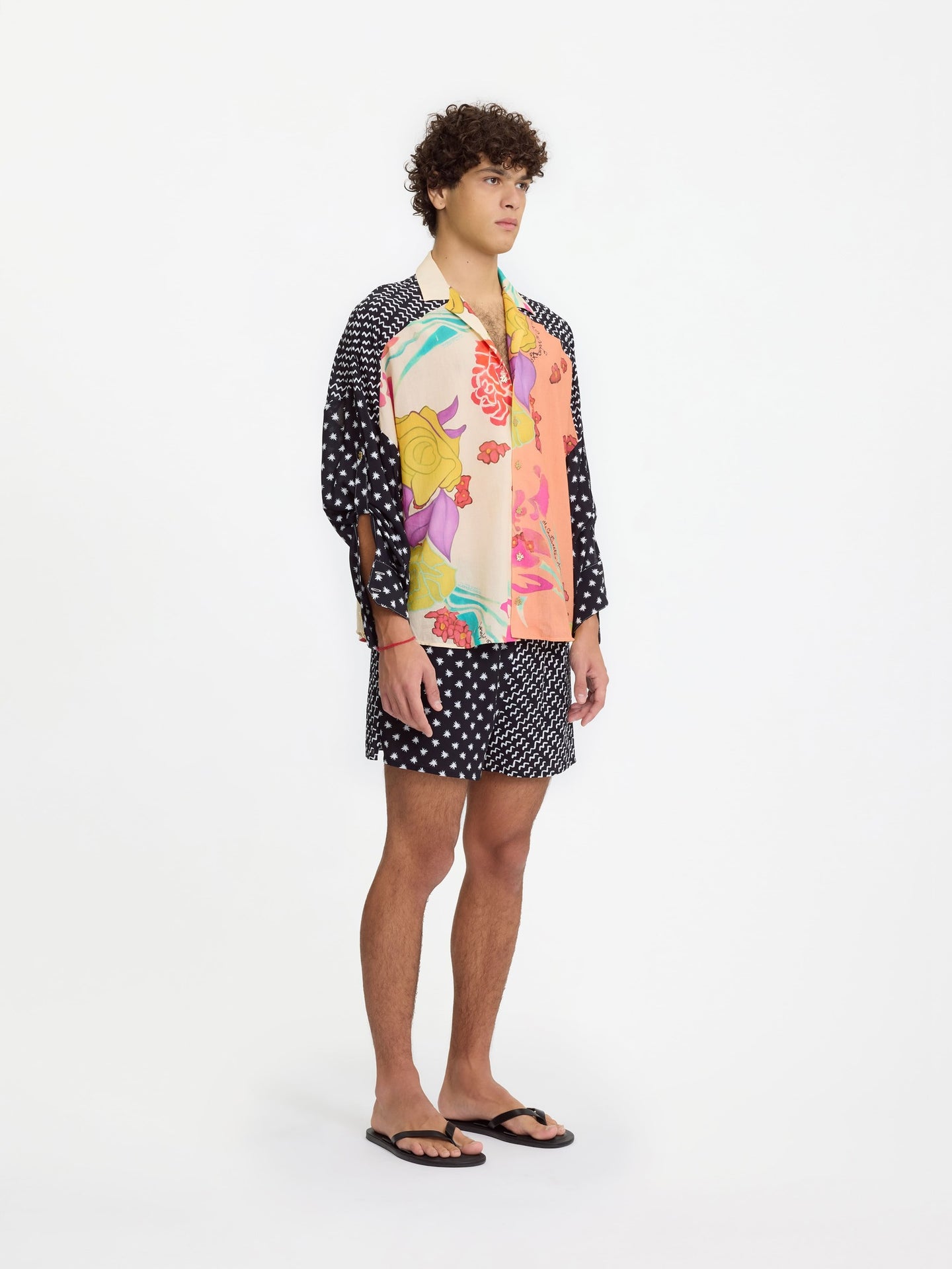 Flores Long Sleeve Shirt | gender:male