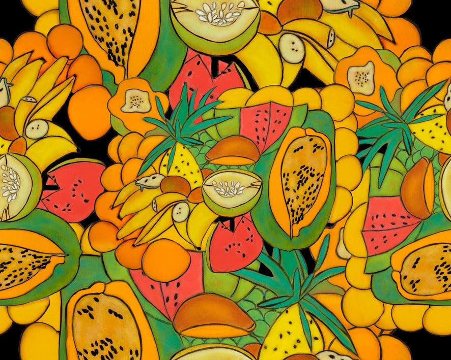 Frutas Triangle Bikini Bottom