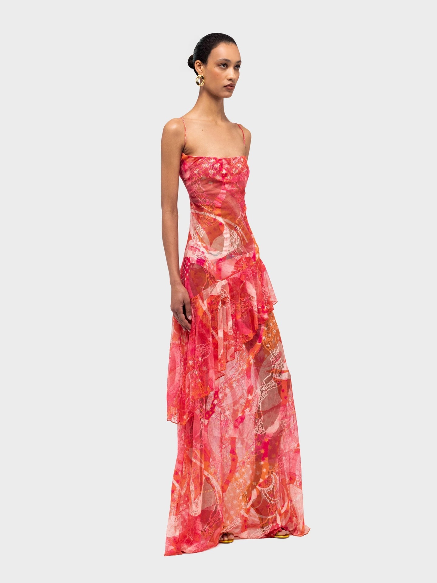 Toronja Lace Long Dress